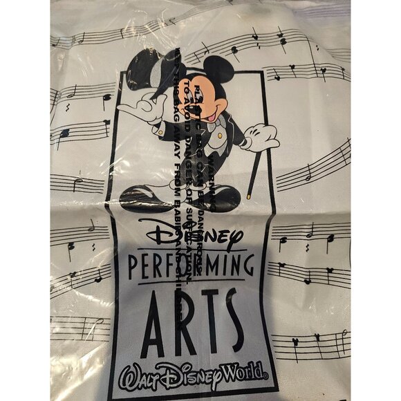 Disney Mickey Mouse Performing Arts Drawstring Bag 25th Anniversary Music NEW - Picture 3 of 4